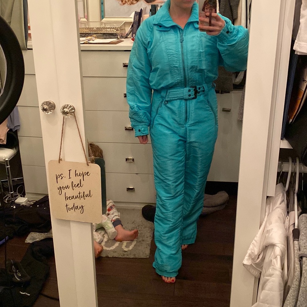 Steinebronn spirt couture vintage snowsuit
